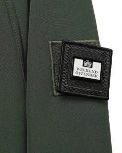 Weekend Offender Sulta Softshell Bomber Jacket Black Forest Green -Weekend Offender JK3A07 SULTA BLACK FOREST 3575