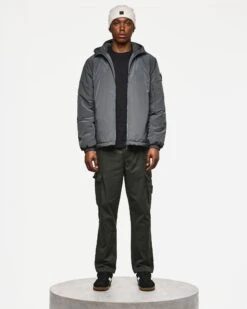 Weekend Offender Vettel Thermo Jacket Cyclone Grey -Weekend Offender JK3A09 VETTEL CYCLONE 11910 MODEL LEAD IMAGE