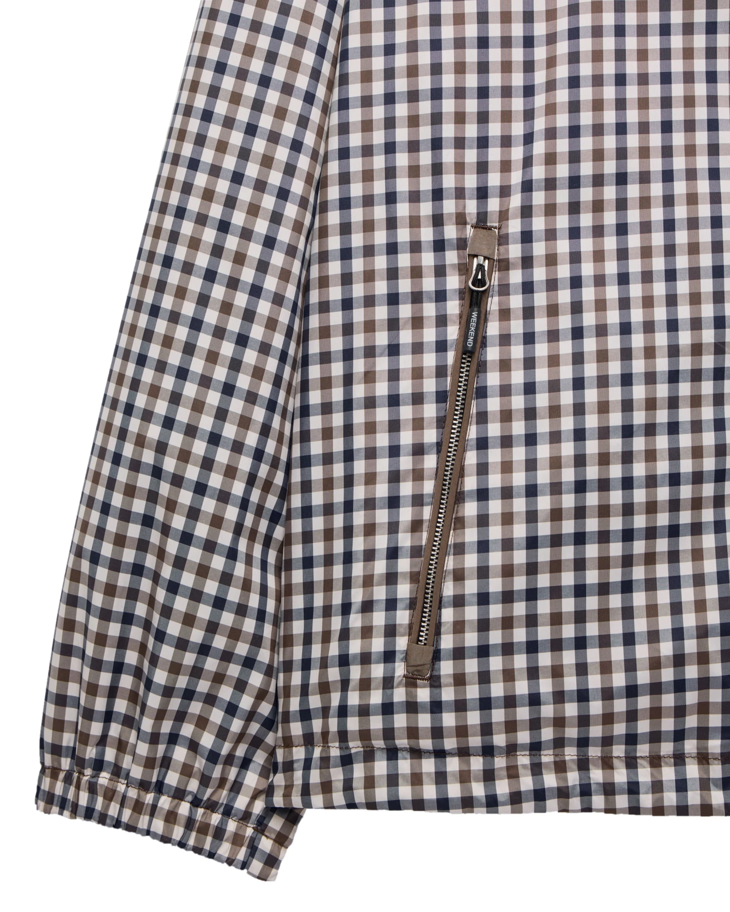 Weekend Offender Campania Windbreaker Jacket Check 5 Weekend Offender Campania Windbreaker Jacket Check - Image 5