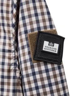 Weekend Offender Campania Windbreaker Jacket Check 11 Weekend Offender Campania Windbreaker Jacket Check -Weekend Offender JK3A29 CAMPANIA CHECK HOUSECHECK 0271