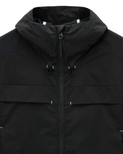 Weekend Offender Guadalajara Windbreaker Jacket Black -Weekend Offender JK3A35 GUADALAJARA BLACK 10525