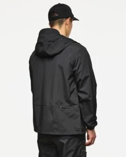 Weekend Offender Guadalajara Windbreaker Jacket Black -Weekend Offender JK3A35 GUADALAJARA BLACK 4656 MODEL