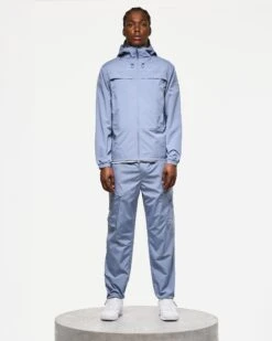 Weekend Offender Guadalajara Windbreaker Jacket Blue Shadow -Weekend Offender JK3A35 GUADALAJARA BLUE SHADOW 12009 MODEL NEW LEAD IMAGE