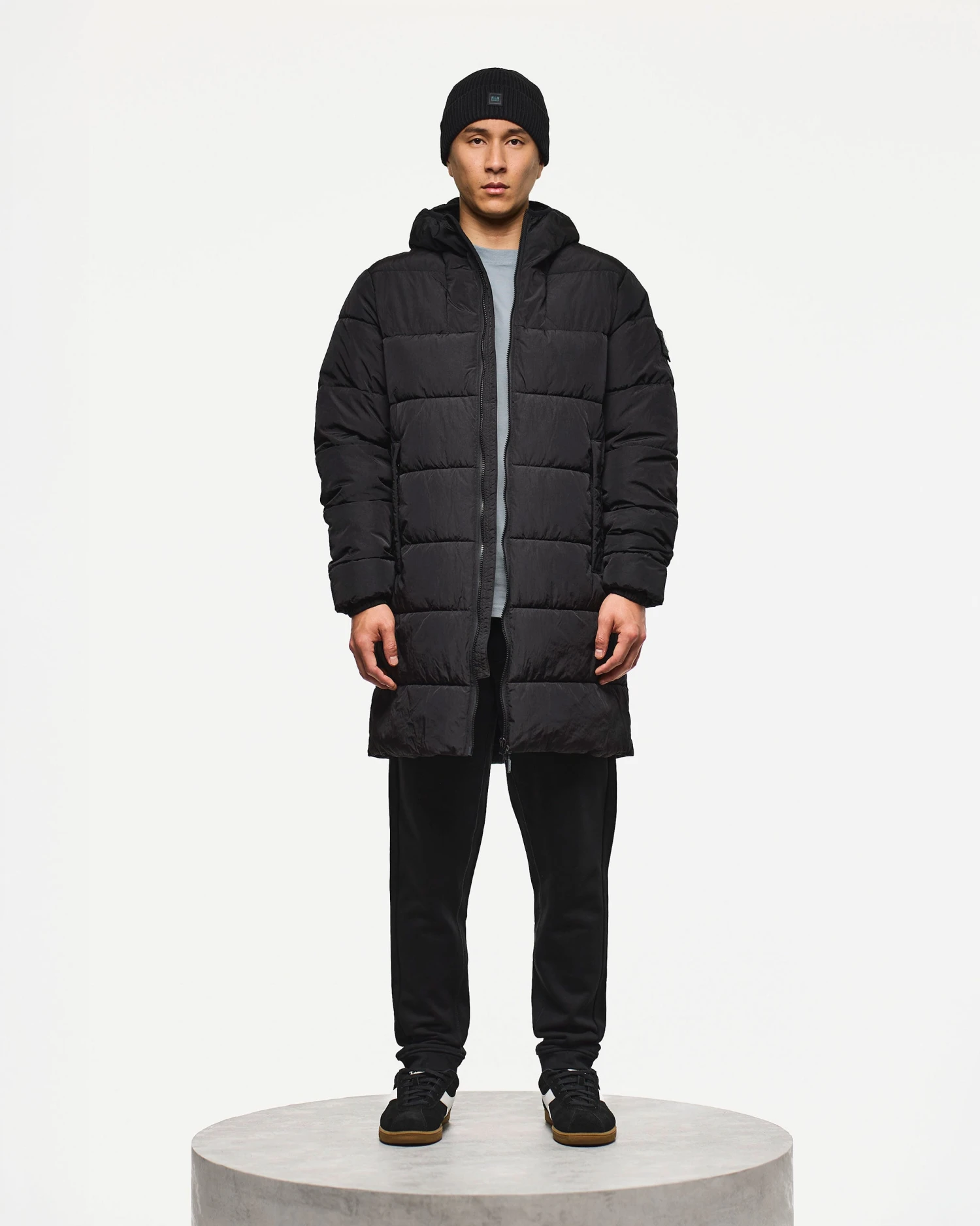 Weekend Offender Capelli Puffer Jacket Black 2 Weekend Offender Capelli Puffer Jacket Black - Image 2
