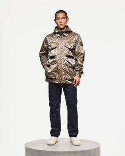 Weekend Offender Cotoca Field Jacket Tobacco Brown -Weekend Offender JK3A45 COTOCA TOBACCO 3701 NEW LEAD IMAGE