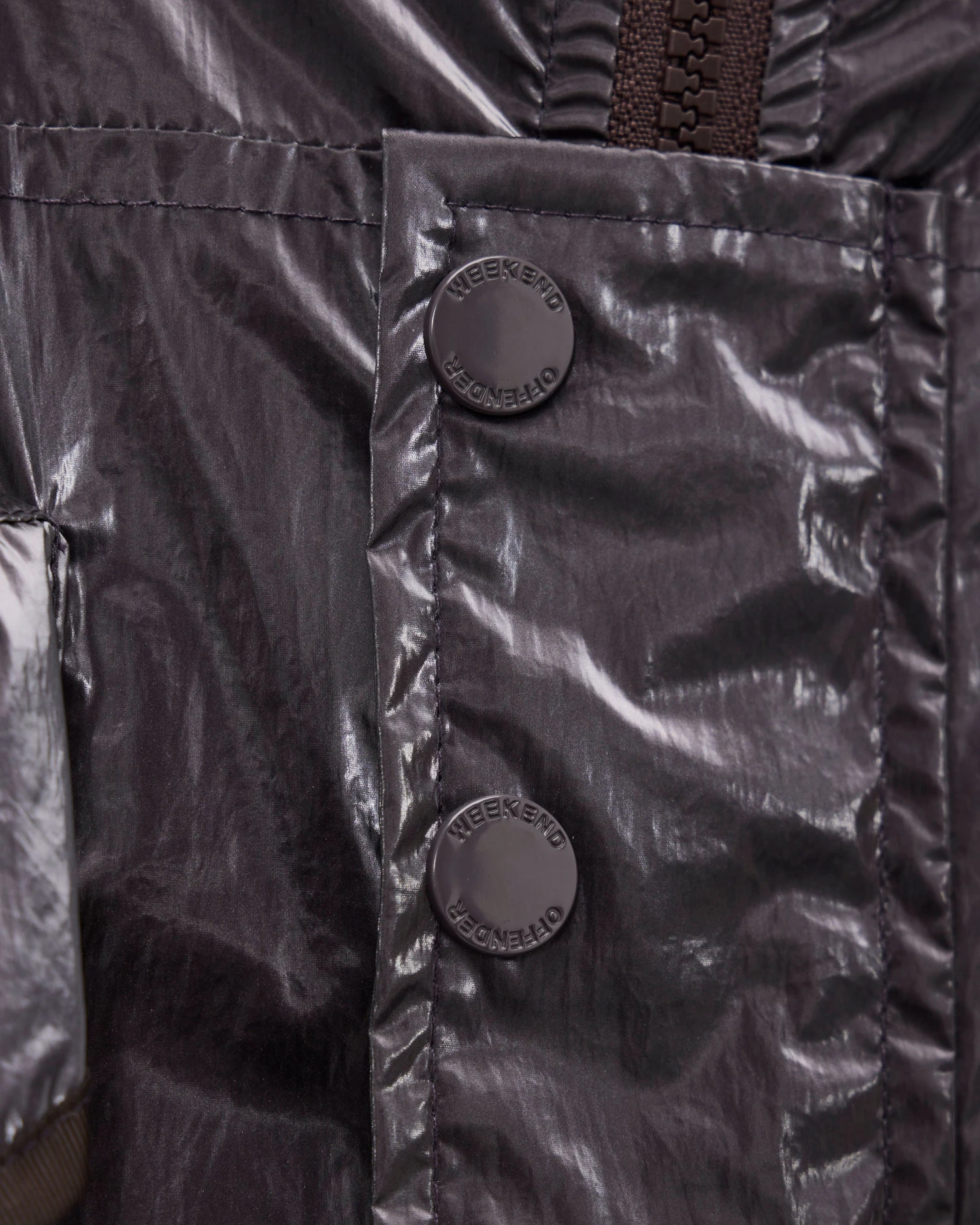 Weekend Offender Cotoca Fleece Lined Jacket Aubergine 7 Weekend Offender Cotoca Fleece Lined Jacket Aubergine - Image 7