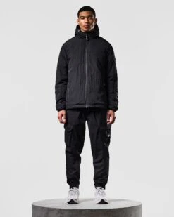 Weekend Offender Technician Thermo Jacket Black -Weekend Offender JKAW2302 TECHNICIAN THERMO BLACK 1677 MODEL
