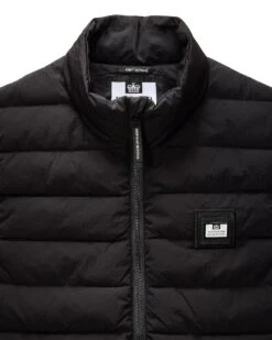 Weekend Offender Gacha Padded Gilet Black -Weekend Offender JKAW2306 GACHA BLACK 4215