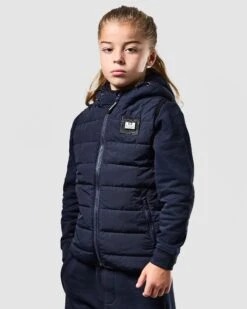 Weekend Offender Kids Toronto Gilet Navy -Weekend Offender JKAW2307 TORONTO NAVY 0748 KIDS