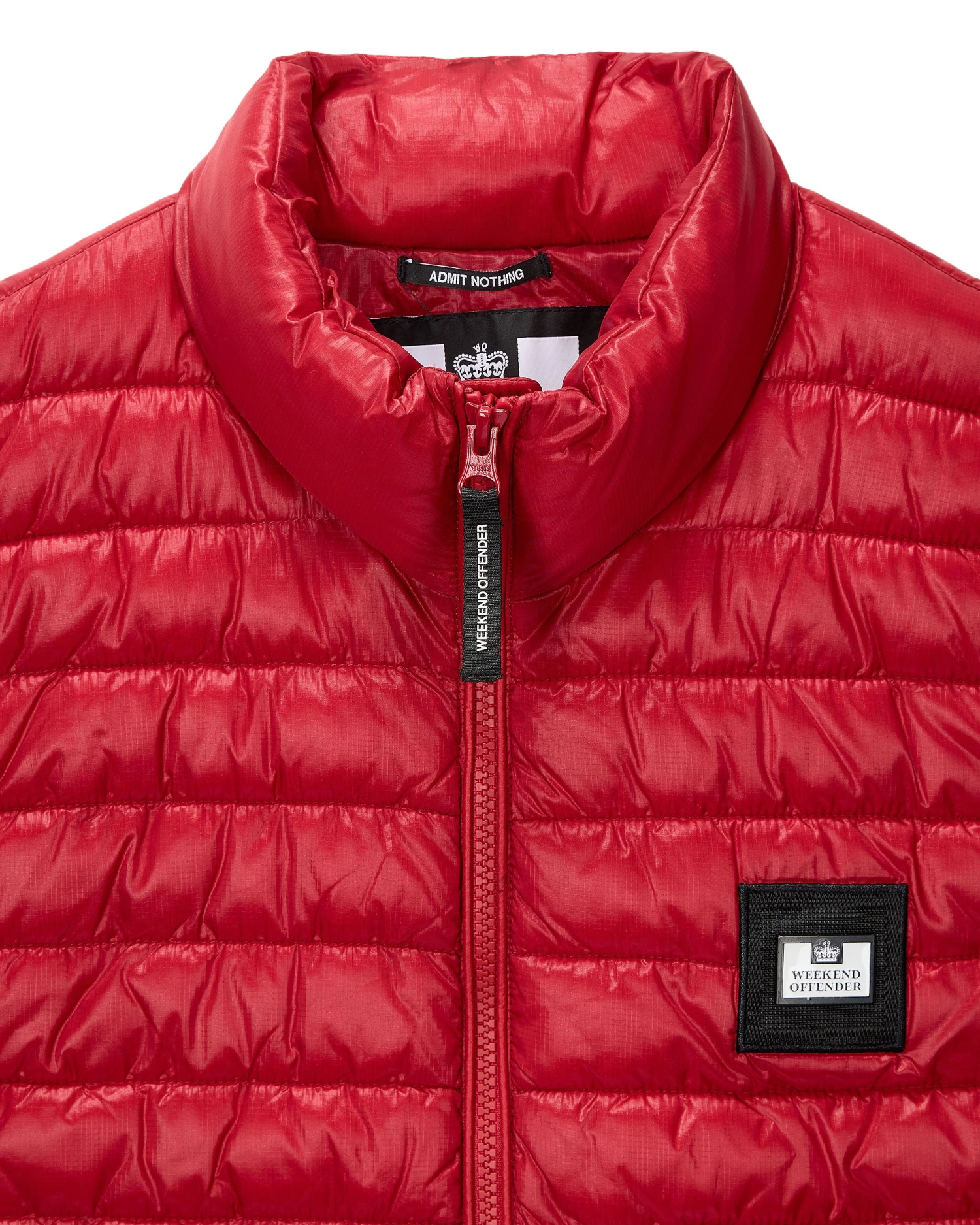 Weekend Offender Scardina Packable Gilet Scarlet Red 5 Weekend Offender Scardina Packable Gilet Scarlet Red - Image 5