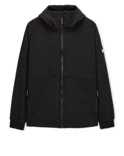 Weekend Offender Stipe Softshell Jacket Black