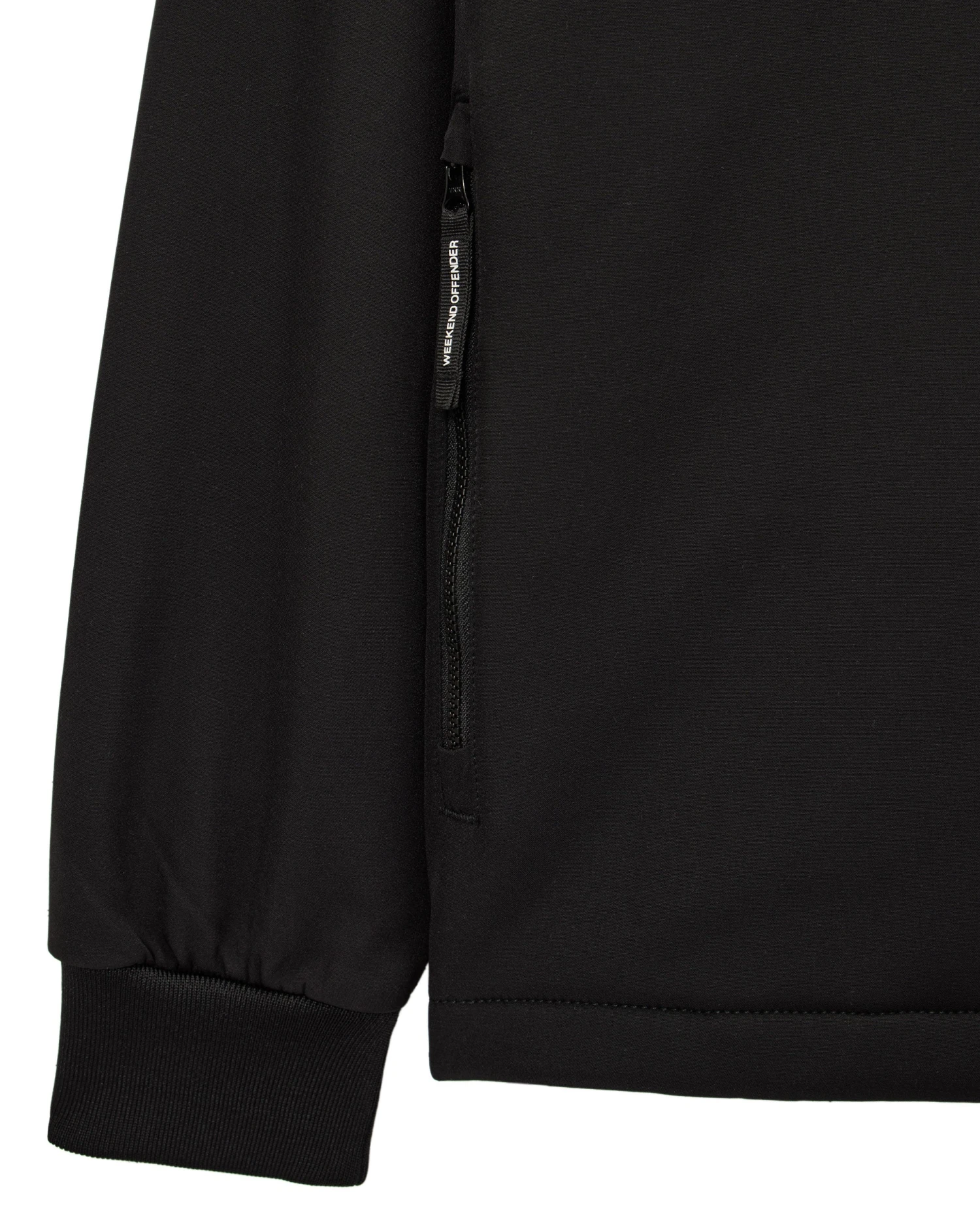 Weekend Offender Stipe Softshell Jacket Black 5 Weekend Offender Stipe Softshell Jacket Black - Image 5