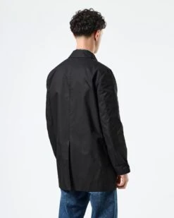 Weekend Offender Whitehouse Mac Jacket Black/House Check -Weekend Offender JKAW2421 WHITEHOUSE BLACK 1480 MODEL