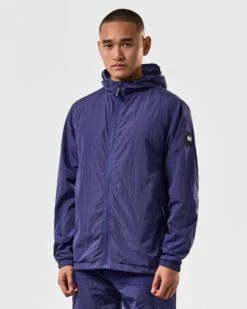 Weekend Offender Technician Jacket Bright Navy -Weekend Offender JKSS2401 TECHNICIAN BRIGHT NAVY 4316 MODEL