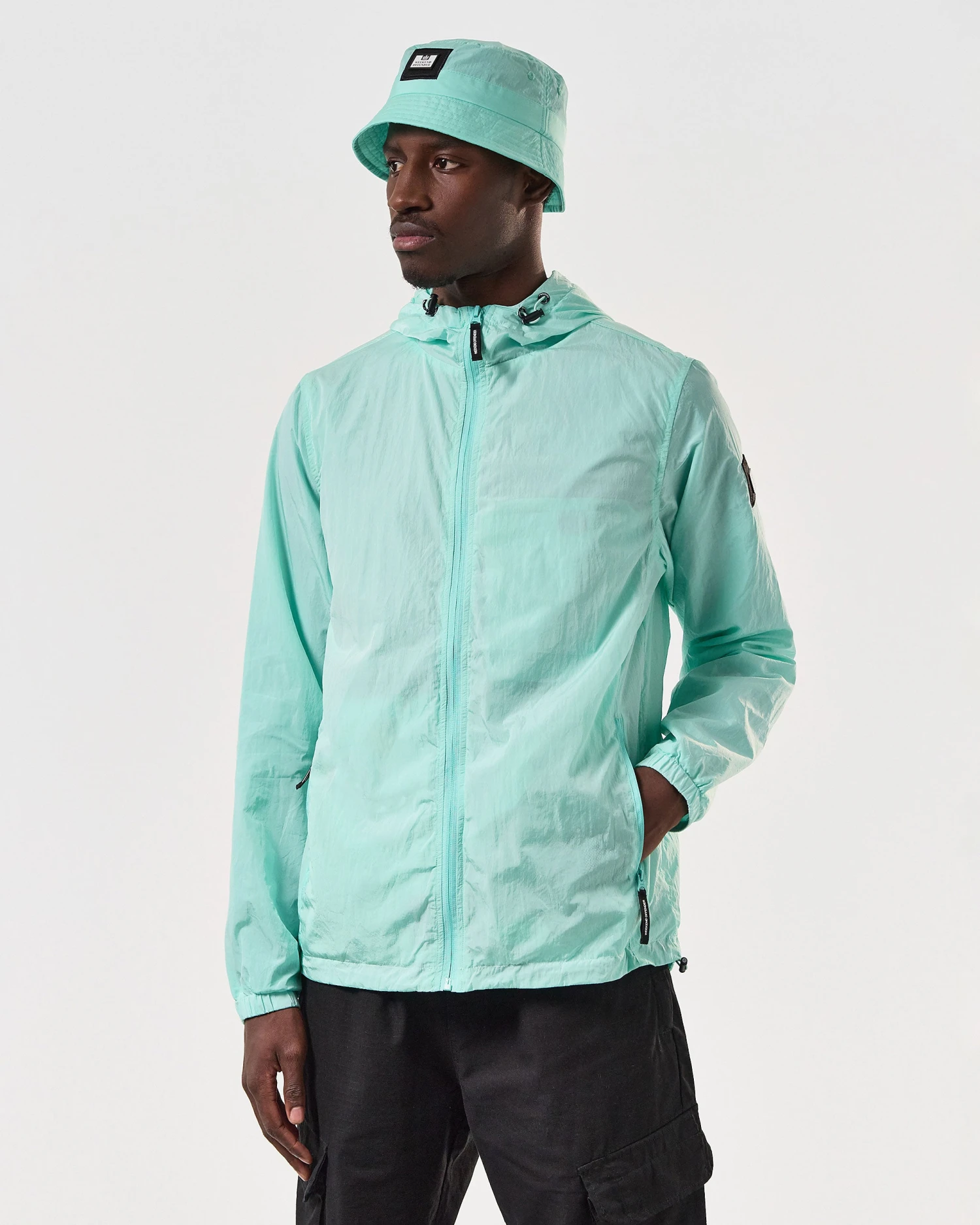 Weekend Offender Technician Jacket Celeste Green 3 Weekend Offender Technician Jacket Celeste Green - Image 3