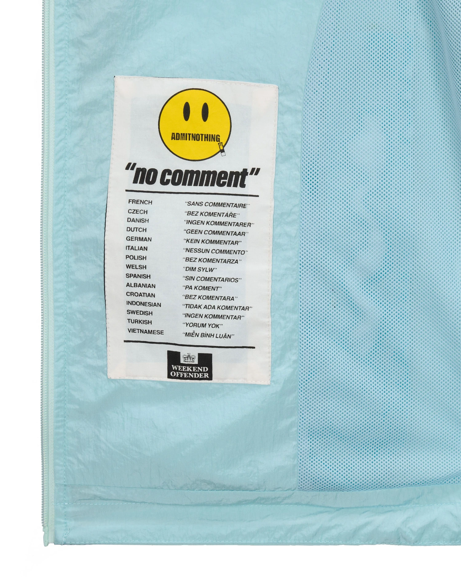 Weekend Offender Technician Jacket Saltwater Blue 9 Weekend Offender Technician Jacket Saltwater Blue - Image 9