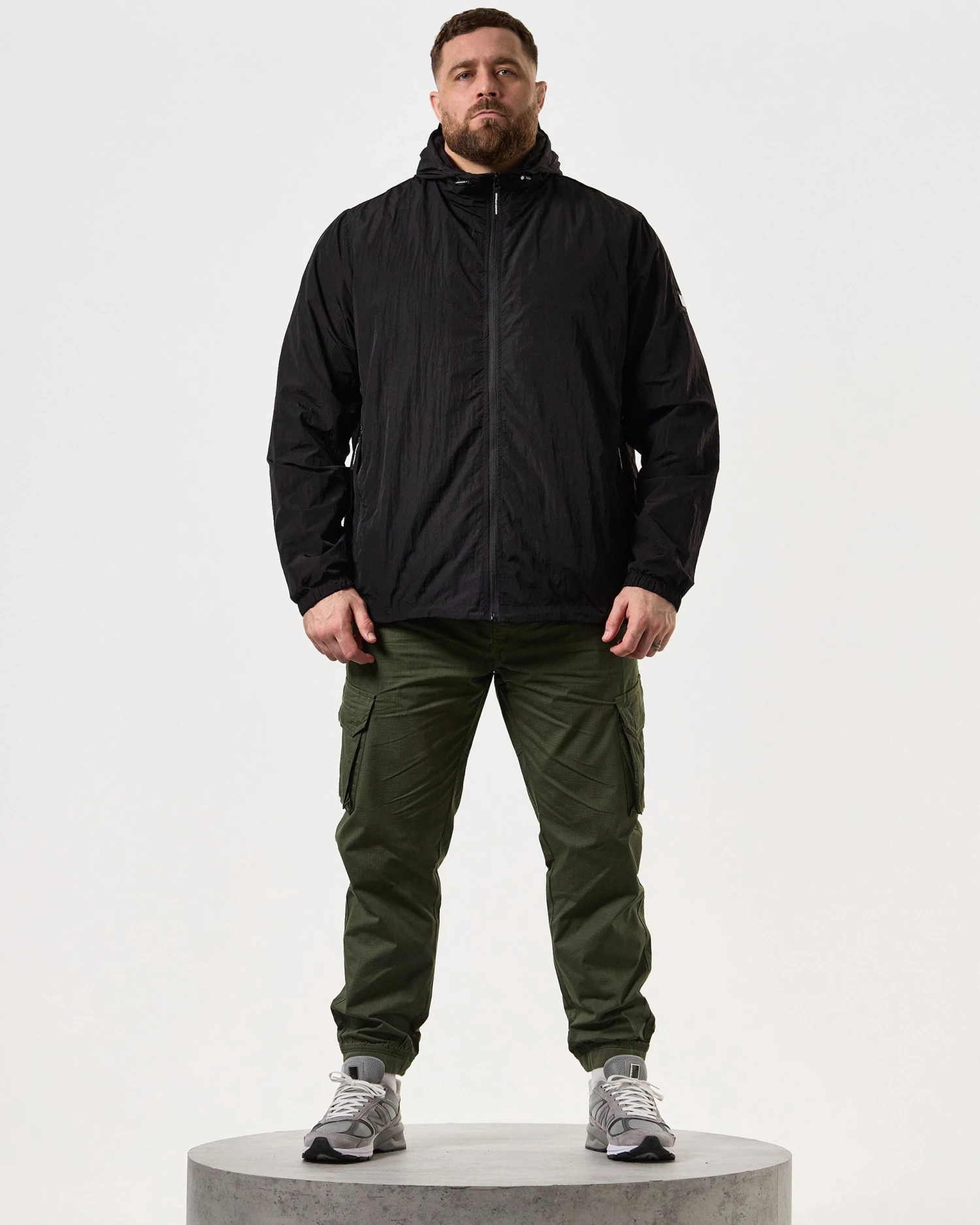 Weekend Offender Technician Jacket Black - Plus Size 2 Weekend Offender Technician Jacket Black - Plus Size - Image 2