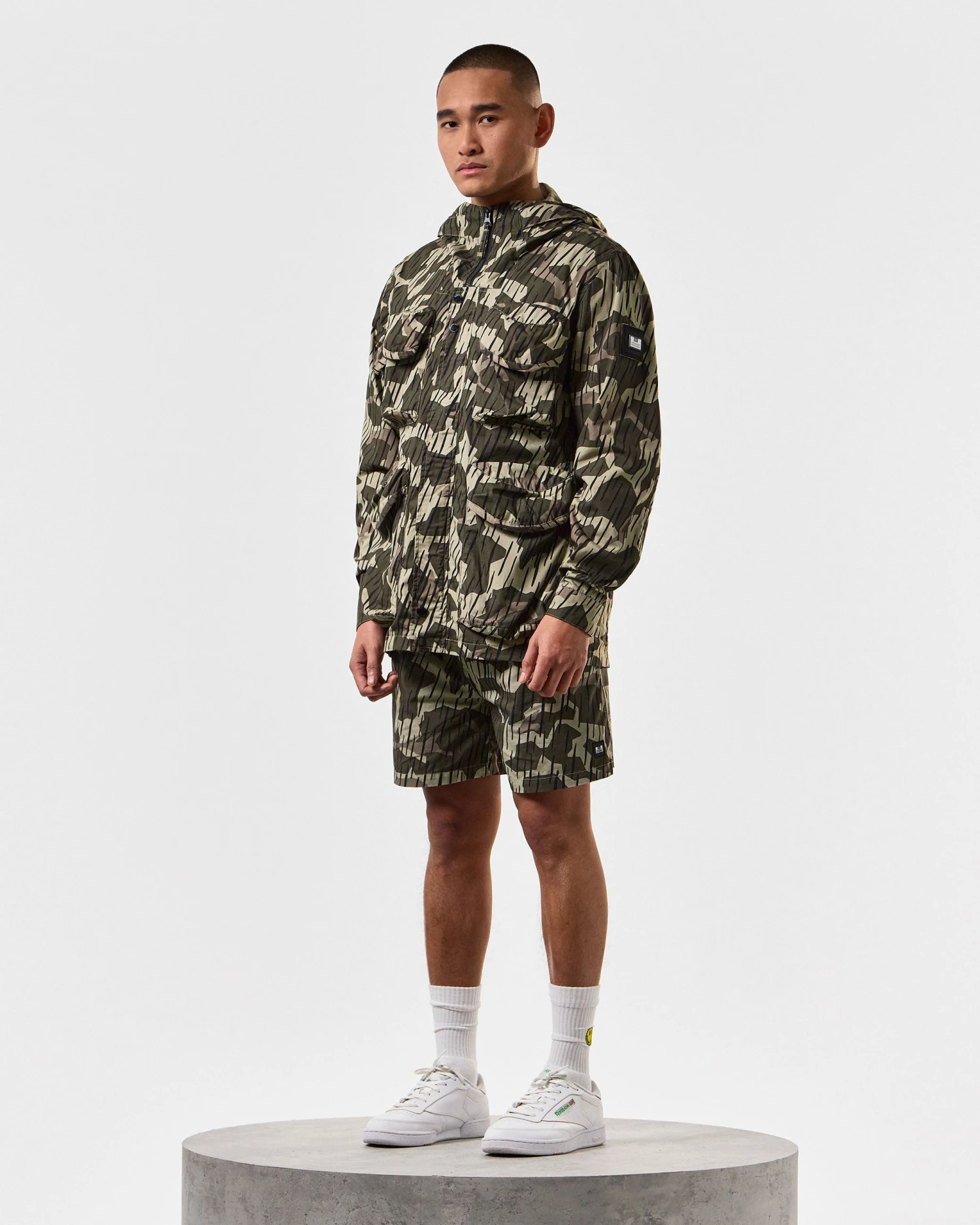 Weekend Offender Cotoca Field Jacket Castle Green Rain Camo 2 Weekend Offender Cotoca Field Jacket Castle Green Rain Camo - Image 2