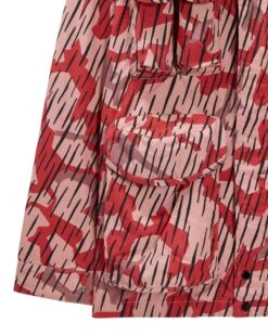 Weekend Offender Cotoca Field Jacket Blaze Red Rain Camo -Weekend Offender JKSS2407 COTOCA CAMO BLAZE 9223