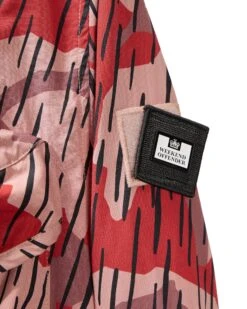 Weekend Offender Cotoca Field Jacket Blaze Red Rain Camo -Weekend Offender JKSS2407 COTOCA CAMO BLAZE 9225