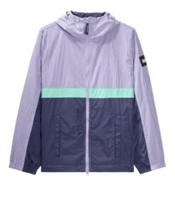 Weekend Offender Parissa Windbreaker Jacket Periwinkle/Bright Navy