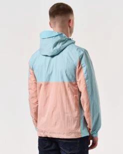 Weekend Offender Parissa Windbreaker Jacket Saltwater Blue -Weekend Offender JKSS2412 PARISSA SALTWATER 6500 MODEL