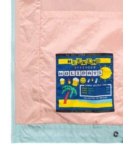 Weekend Offender Parissa Windbreaker Jacket Saltwater Blue -Weekend Offender JKSS2412 PARISSA SALTWATER 9104