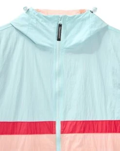 Weekend Offender Parissa Windbreaker Jacket Saltwater Blue -Weekend Offender JKSS2412 PARISSA SALTWATER 9113
