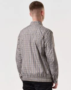 Weekend Offender Kamares Harrington Jacket Mid House Check -Weekend Offender JKSS2413 KAMARES HOUSE CHECK 6312 MODEL