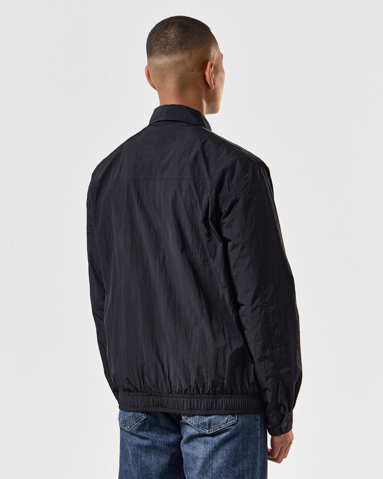 Weekend Offender Kamares Harrington Jacket Navy 4 Weekend Offender Kamares Harrington Jacket Navy - Image 4