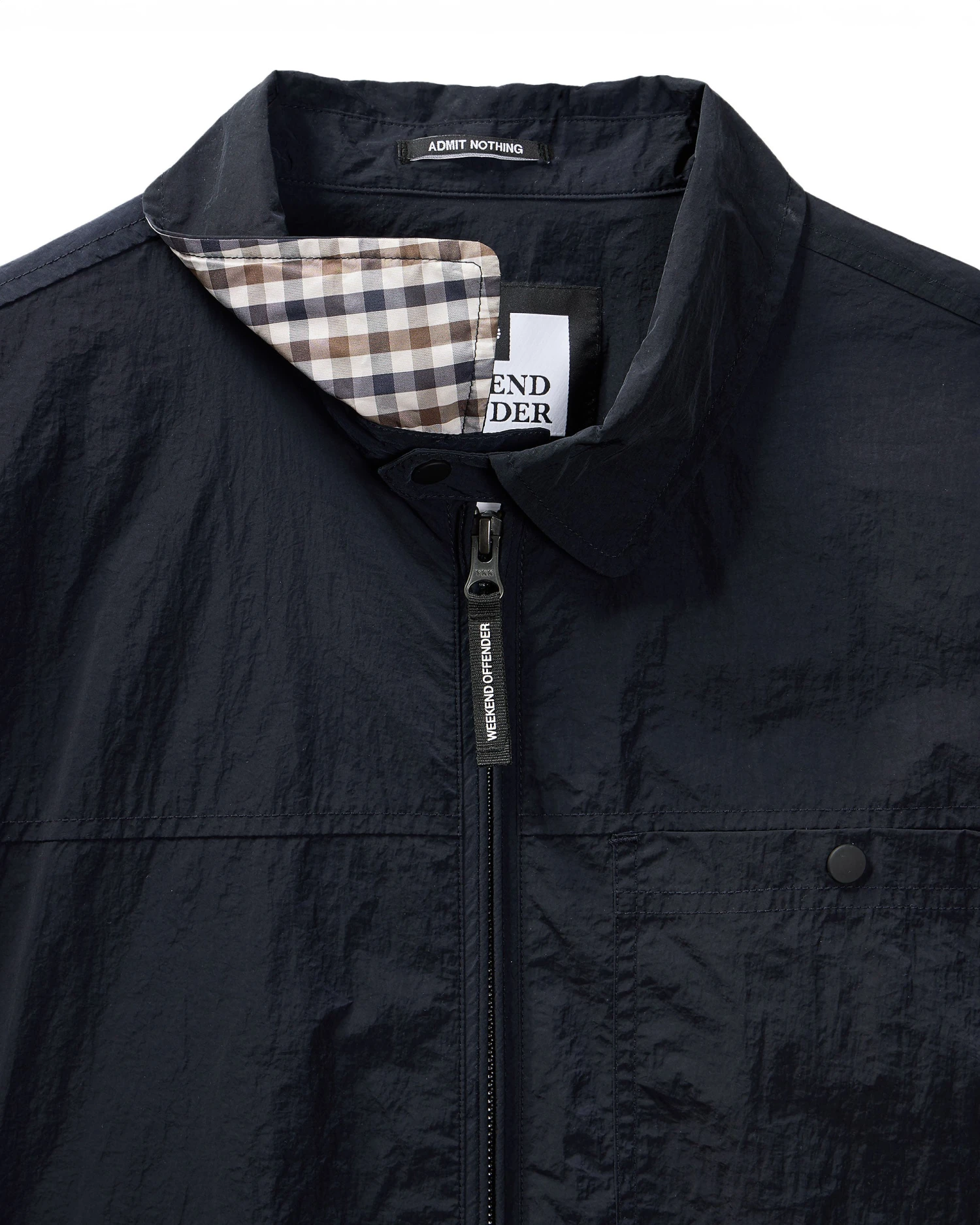 Weekend Offender Kamares Harrington Jacket Navy 7 Weekend Offender Kamares Harrington Jacket Navy - Image 7