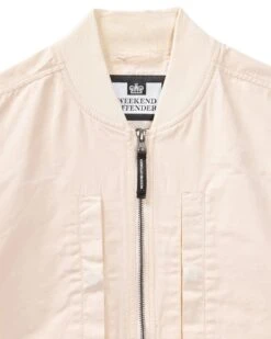 Weekend Offender Mulini Bomber Jacket Alabaster -Weekend Offender JKSS2419 MULINI ALABASTER 9626