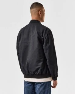Weekend Offender Mulini Bomber Jacket Black -Weekend Offender JKSS2419 MULINI BLACK 4087 MODELWO