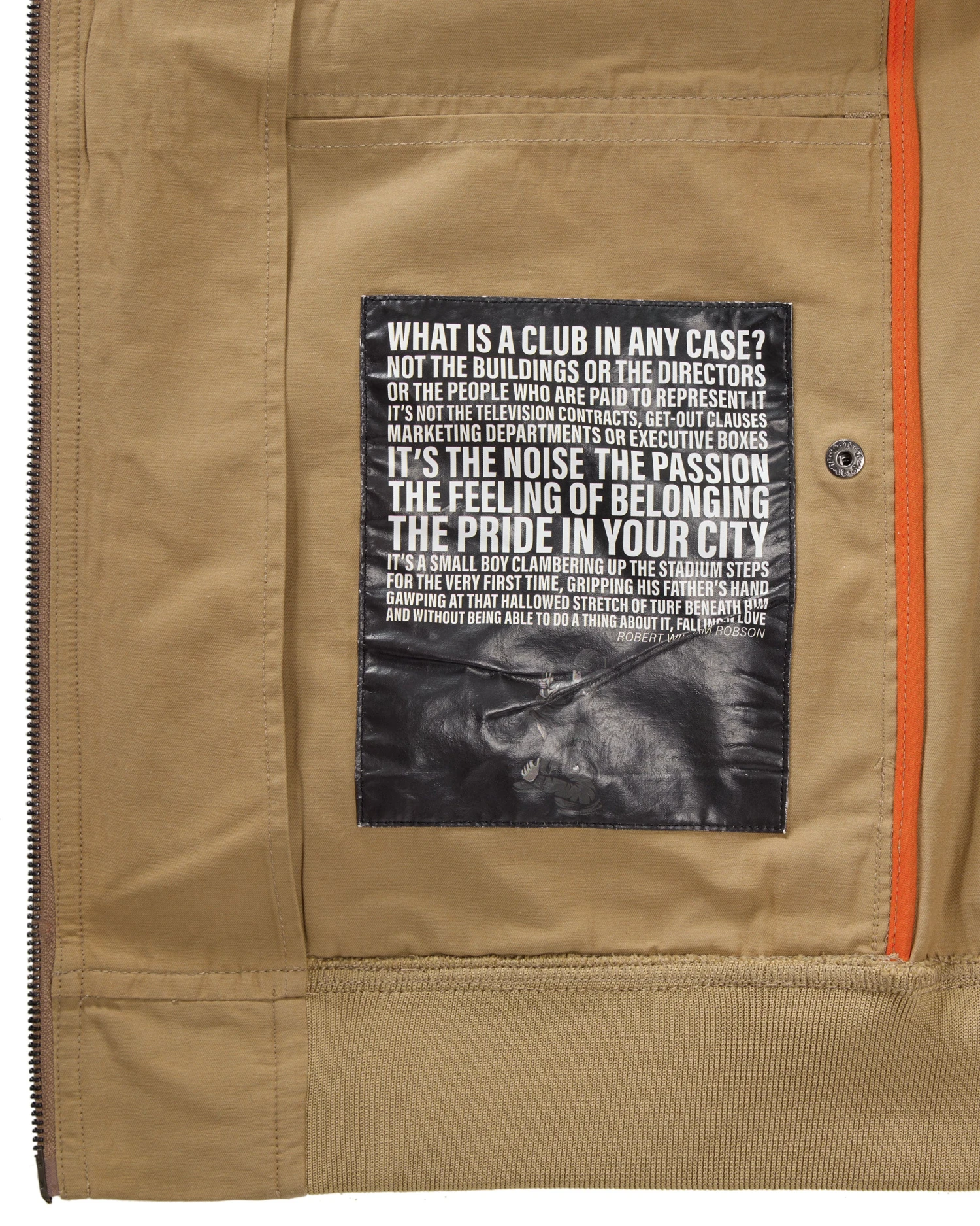 Weekend Offender Mulini Bomber Jacket Cognac Brown 5 Weekend Offender Mulini Bomber Jacket Cognac Brown - Image 5