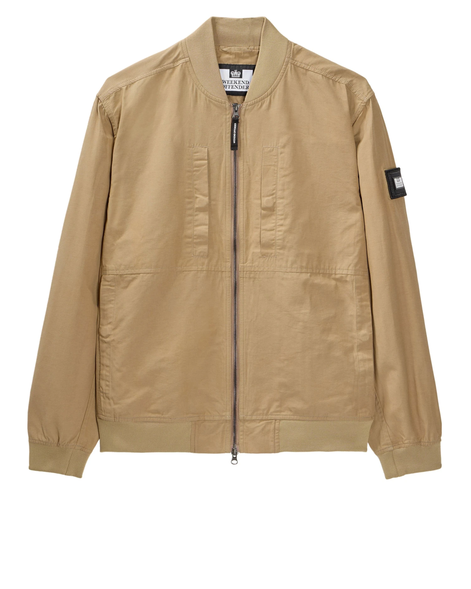 Weekend Offender Mulini Bomber Jacket Cognac Brown 1 Weekend Offender Mulini Bomber Jacket Cognac Brown