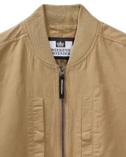 Weekend Offender Mulini Bomber Jacket Cognac Brown 13 Weekend Offender Mulini Bomber Jacket Cognac Brown -Weekend Offender JKSS2419 MULINI COGNAC 9635