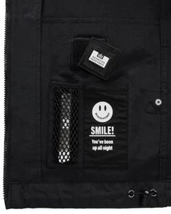 Weekend Offender Marino Jacket Black -Weekend Offender JKSS2420 MARINO BLACK 9530