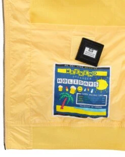 Weekend Offender Hulopoe Bomber Jacket Butter Yellow -Weekend Offender JKSS2423 HULOPOE BUTTER 9521