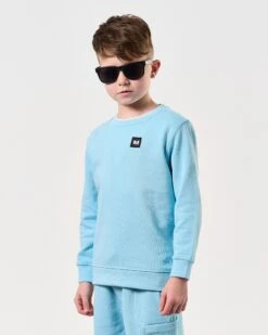 Weekend Offender Kids Ferrer Sweatshirt Saltwater -Weekend Offender KIDSSWSS2402 FERRER SALTWATER 7762