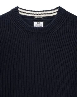 Weekend Offender Couto Knitted Sweater Navy -Weekend Offender KWAW2307 COUTO NAVY 4543