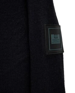 Weekend Offender Dexter Knitted Zip Sweater Black -Weekend Offender KWAW2309 DEXTER BLACK 5722