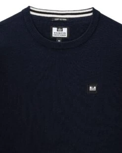 Weekend Offender Solace Knitted Sweater Navy -Weekend Offender KWAW2310 SOLACE NAVY 4558
