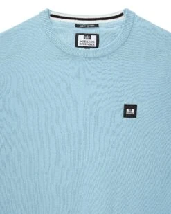 Weekend Offender Solace Knitted Sweater Winter Sky Blue -Weekend Offender KWAW2310 SOLACE WINTER SKY5254