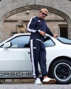 Weekend Offender WO X LG Tracksuit Navy -Weekend Offender Leo Porsche
