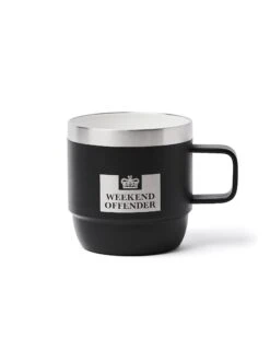Weekend Offender Outdoor Stackable Mug Black