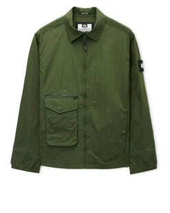 Weekend Offender Vinnie Over-Shirt Bay Leaf Green