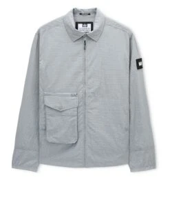 Weekend Offender Vinnie Over-Shirt Sea Spray Blue