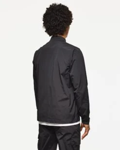 Weekend Offender Southbank Over-Shirt Black -Weekend Offender OS3A03 SOUTHBANK BLACK 3943 MODEL