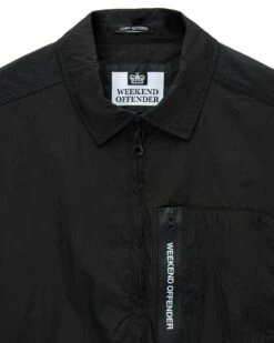 Weekend Offender Halen Over-Shirt Black -Weekend Offender OS3A04 HALEN BLACK 10963