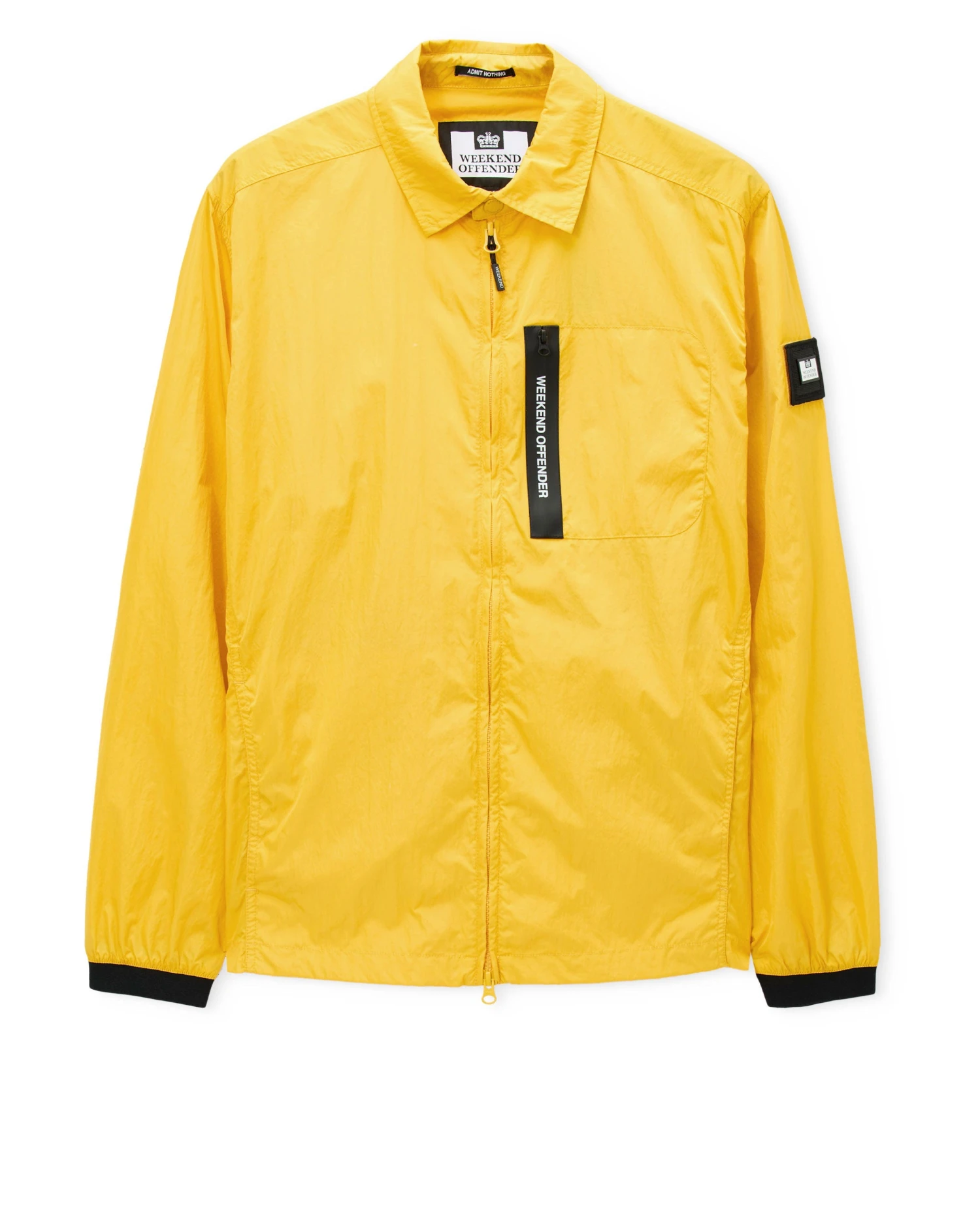 Weekend Offender Halen Over-Shirt Honey Yellow 1 Weekend Offender Halen Over-Shirt Honey Yellow